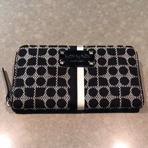 Kate Spade Noel Neda Zip Around Wallet